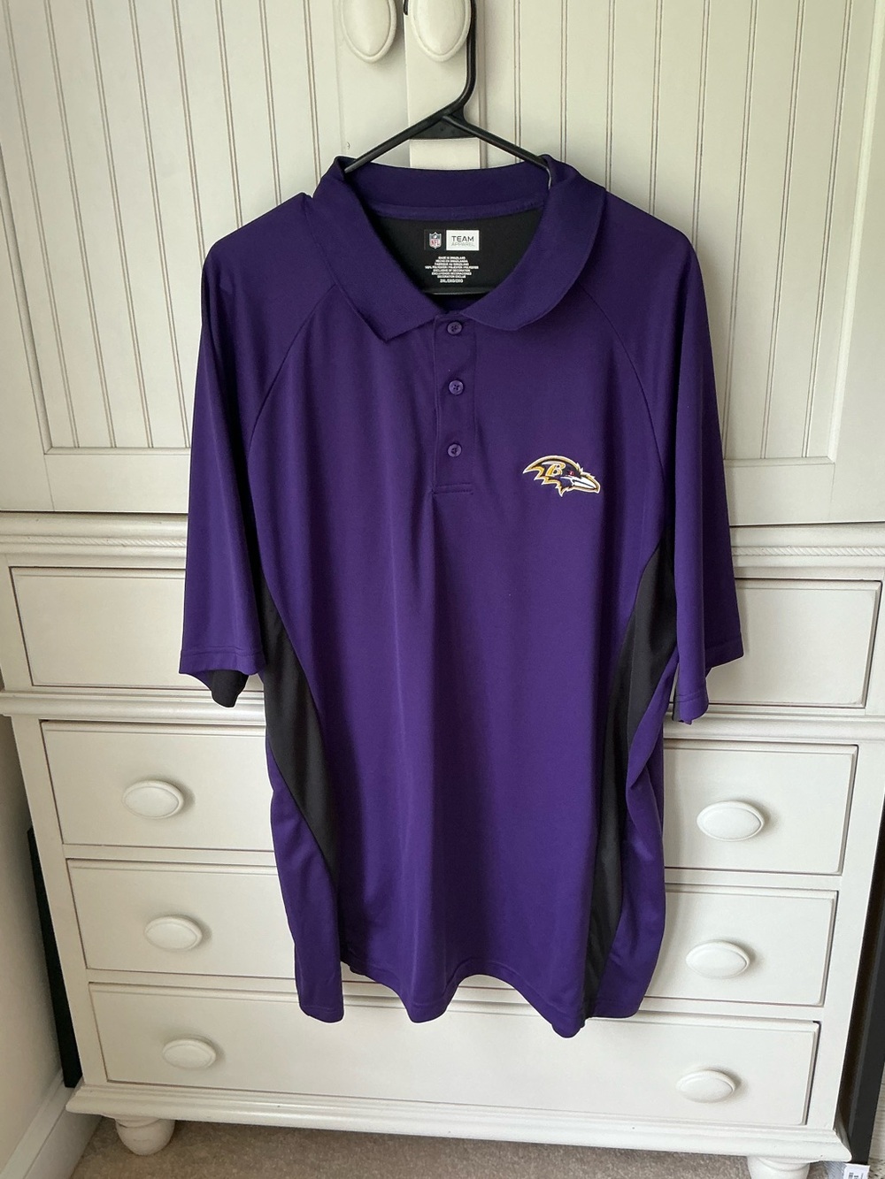 Men’s Baltimore Ravens Short Sleeve Golf Polo- Size XXL 🏌🏻‍♂️ 🏈